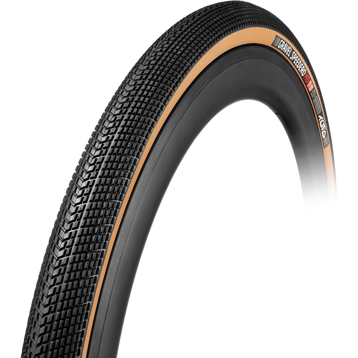 Photo - Pneu Tufo Gravel Speedero HD tubeless 622×40 (700x40C) black beige