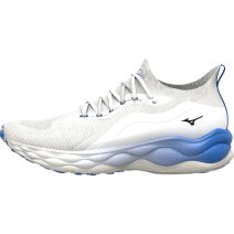 Mizuno WAVE NEO WIND - Zapatillas de running hombre undyed white/peace blue  - Private Sport Shop