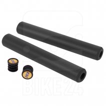 ESI Chunky 6.75 or 8.25 Bike Black Grips 100% SILICONE