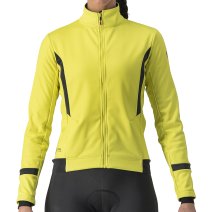 Castelli Go W Jacket Women - brilliant yellow/dark grey 790 | BIKE24