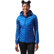 Berghaus Tephra Stretch Reflect Down Insulated Jacket Women Surf The Web Sodalite Blue