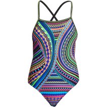 FUNKITA Fille (8-14ans) Jumbled Up - Racerback 2 pieces - Maillot