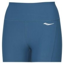 Saucony Time Trial Women's 3/4 Crop Tights - dark grey heather