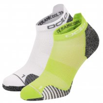 Odlo Ceramicool Low Socks - sharp green