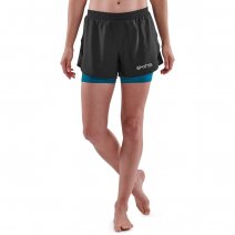 SKINS Activewear 3-Series Run Shorts Women - Black