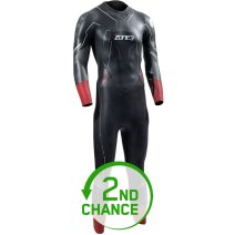 Zone3 Men's Aspire Thermal Wetsuit - black/orange