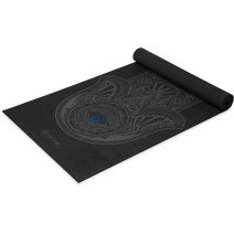 Gaiam Foldable Yoga Mat (2mm) - Cranberry