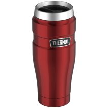 .com: Thermos Stainless King Can Insulator with 360 Degree Drink Lid,  Cranberry : Home & Kitchen