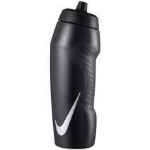 Nike Clear/Black TR Hypercharge Shaker Bottle - Clear/Black (One