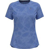 Odlo Essentials Seamless Running T-Shirt Women - aqua haze melange