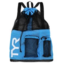 TYR, mochila Big Mesh Mummy, grande, para natación, gimnasio y equipo de  entrenamiento, color negro, capacidad de 40 litros