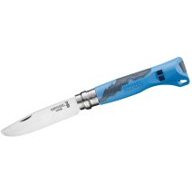 Opinel Couteau Pliant No 08 Outdoor - inoxydable - blue/grey - BIKE24