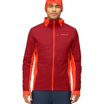 Norrona falketind Alpha90 insulated Zip Hood Jacket Men - Caviar