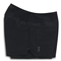 On Pantacourt Femme - Running Shorts - Glacier & Black - BIKE24