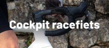 Close-up van een Vision-cockpit voor racefietsen