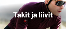 Castelli-pyöräilytakit ja -liivit – huippulaatua Italiasta