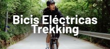 Bicicletas Haibike – Alta Calidad en Bici Eléctrica Trekking Persona pedaleando con una bicicleta Haibike de trekking en la naturaleza por una carretera