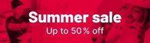 Summer Sale - Up to 50% off Summer Sale - Up to 50% off