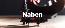 Straight-Pull und klassische Rennrad oder MTB Naben mit Zahnscheibenfreilauf