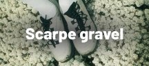 Scarpe da gravel fizik in primo piano