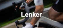 Vision Lenker für Rennräder und Triathlon Bikes Nahaufnahme einer Vision Lenker-Vorbau-Einheit