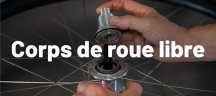 Corps de roue libre compatibles Shimano et SRAM pour roues libres à cliquet et à 3 cliquets