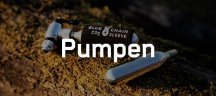 BLUECHAIN - Pumpen Bild mit BLUECHAIN Kartuschenpumpe verlinkt zur Kategorieseite der Fahrradpumpen