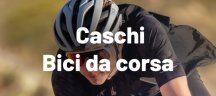 Persona in bici con casco bici da corsa Giro
