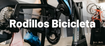 Wahoo - Rodillos de bici Bicicleta montada sobre un rodillo