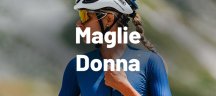 Ciclista con maglia donna Alé