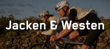 Jacken und Westen von FINGERSCROSSED Rennradfahrer mit Jacke und Weste.