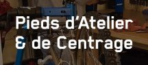 Park Tool – Pieds d’atelier & de centrage