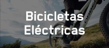 Banner de la categoría de bicicletas eléctricas Orbea con una bicicleta eléctrica blanca Orbea subiendo una montaña