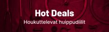 Hot deals – kuumimmat huipputarjoukset Hot deals – kuumimmat huipputarjoukset
