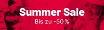 Summer Sale - Bis zu 50 % Summer Sale - Bis zu 50 %