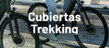 Schwalbe - Cubiertas de trekking para tu bicicleta Dos bicicletas trekking en una carretera con cubiertas Schwalbe