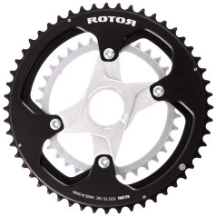 白ごまさん用　ROTOR Q-RINGS NOQ 52-36 BCD110 ROTOR Round Chainring Inner/Outer (BCD110x5) - VELOPRO