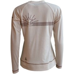 Zimtstern PureFlowz Eco Long Sleeve Shirt Women - Cream | BIKE24