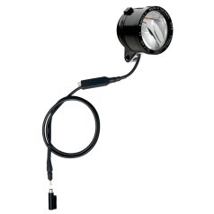 SON Edelux II LED Front Light with Coaxial Junction Box - black anodized