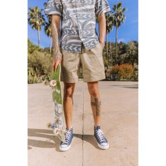 ★GENERAL IDEA★ Stitch Crop Man to Man IVORY WBC1L51501 KAVU Topspot Shirt Men - Deviant Stitch | BIKE24