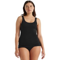 半額sale - タイムセールをお見逃しなく - Women Top Tank Siren Merino Icebreaker Black BIKE24 | Clothing