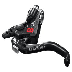 Magura MT8 Pro Disc Brake - black-red / carbon / mystic grey