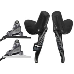 SRAM Force 1 CX1 DoubleTap Brake Lever Shifter Hydraulic Disc Brakes Flat Mount 1x11 speed Set front rear