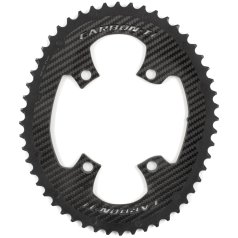 X-CarboRing EVO（FC-R9200系対応/50T）アウター Carbon-Ti X-CarboCam EVO Chainring - 110mm | Oval | Dura Ace