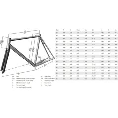 Colnago c60 geometry chart new arrivals
