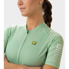 Alé R-EV1 Silver Cooling Lady Short Sleeve Jersey - mint green