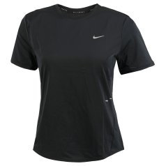 売れ筋商品|||ナイキ Tシャツ レディース トップス SWIFT TOP - Sports T-shirt - black/reflective silver nike-swift-dri-fit-short-