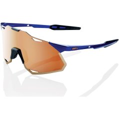 100％ HYPERCRAFT ハイパークラフト　ブルーミラーレンズ・クリアー Matte Copper Chromium HiPER Blue Multilayer Mirror Lens 100% Hypercraft Sunglasses - Matte Copper Chromium (HiPER