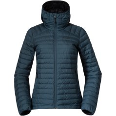 Bergans Lava Light Down Jacket w Hood Women orion blue BIKE24