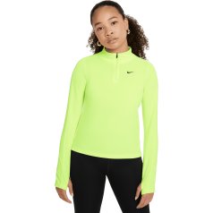 Green Nike Running Nike Neon Half Zip Nike Dri-FIT Half Zip